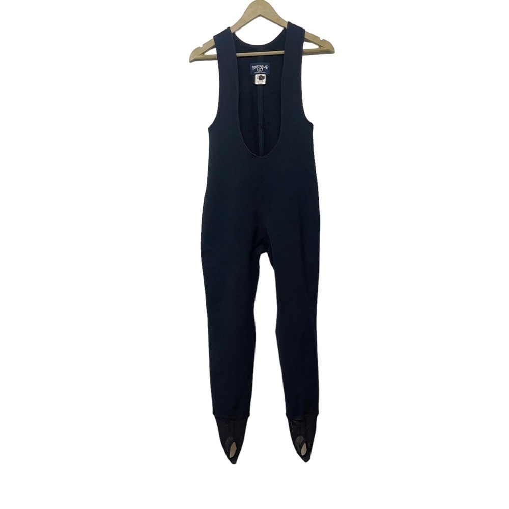 Skitique Women’s Black Stirrup Ski Jumpsuit‎ Size 12 R